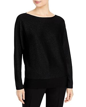 Lafayette 148 New York Bateau Neck Dolman Sleeve Sweater
