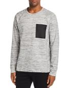 Pacific & Park Chest-pocket Spacedyed Sweatshirt - 100% Exclusive