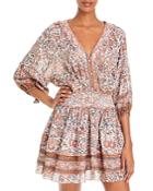 Poupette St. Barth Ariel Printed Mini Dress