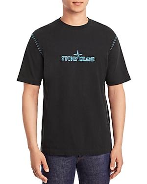 Stone Island Embroidered Logo Tee