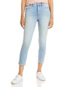 7 For All Mankind Cropped Skinny Leg Jeans In Karma