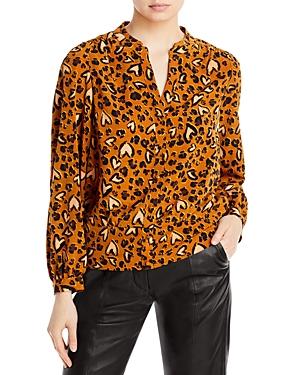 Karl Lagerfeld Paris Heart Print Blouse