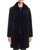 Maximilian Furs Reversible Sheared Mink Fur Coat