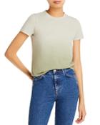 Alice And Olivia Cindy Cropped Cotton Tee