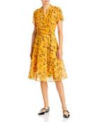 Nanette Lepore Printed Pintuck Dress (69% Off) - Comparable Value $128