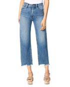 Joe's Jeans The Blake Cotton Cropped Frayed Jeans In Groove