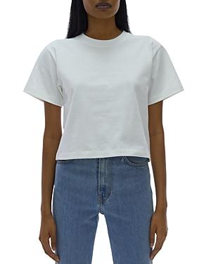 Helmut Lang Logo Crop Tee
