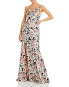 Cinq A Sept Garden Bloom Julissa Silk Gown