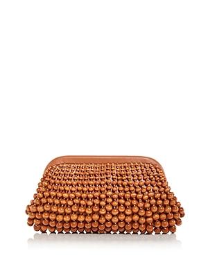 Cult Gaia Nia Wooden Bead Clutch