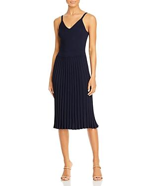 Milly Cami Top Pleated Midi Dress
