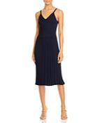 Milly Cami Top Pleated Midi Dress