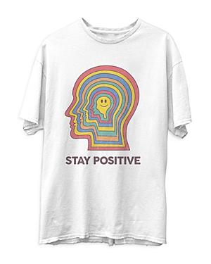 Junk Food Stay Positive Tee