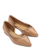 Melissa Women's Cleo Ad Pointed Toe Bubble Gum Scented Flats