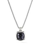 David Yurman Albion Pendant In Sterling Silver With Black Orchid