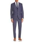Canali Micro Pattern Classic Fit Travel Suit