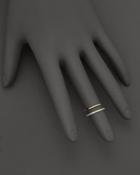 Kc Designs Double Row Midi Ring In 14k Yellow Gold