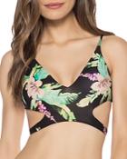 Isabella Rose Islander Cutout Bralette Bikini Top