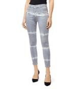 J Brand Coated Alana High-rise Jeans In Georgetown Shockwave