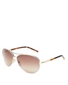 Marc Jacobs Rimless Aviator Sunglasses