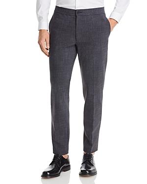 Theory Mayer Drawstring Precision Ponte Melange Print Slim Fit Pants