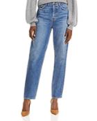 Grlfrnd Devon High Rise Straight Leg Jeans In Far From Me
