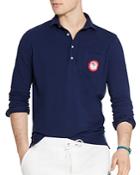 Polo Ralph Lauren Team Usa Featherweight Mesh Regular Fit Polo Shirt