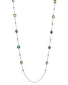 Ippolita Sterling Silver Rock Candy Beaded Multi Stone Station Necklace In Safari, 42 - 100% Exclusive