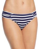 Tommy Bahama Brenton Shirred Side Stripe Bikini Bottom