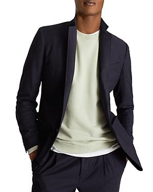 Reiss Slim Fit Brushed Flannel Blazer