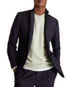 Reiss Slim Fit Brushed Flannel Blazer