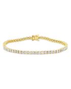 Moon & Meadow 14k Yellow Gold Stella Diamond Tennis Bracelet