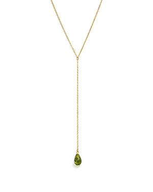 Peridot Y Necklace In 14k Yellow Gold, 29 - 100% Exclusive