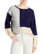 Alison Andrews Color Blocked Pullover Sweater