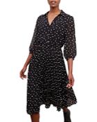 Gerard Darel Jane Pleated Hearts Dress
