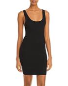 Aqua Ribbed Tank Dress - 100% Exclusive