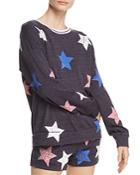 Splendid Liberty Active Star-print Sweatshirt