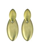 Alexis Bittar Future Antiquity Lucite Layered Oval Drop Earrings