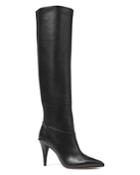 Michael Michael Kors Women's Rosalyn Leather Pointed Toe Tall Boots