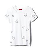 N Philanthropy Zander Star Embroidered Cutout Tee - 100% Exclusive