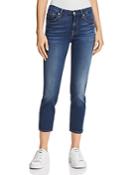 7 For All Mankind Kimmie Crop Jeans In Duchess