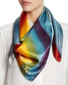 Marc Jacobs Rainbow Silk Scarf