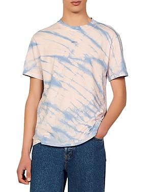Sandro Cotton Tie Dyed Tee