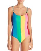 Paper London Strappy One Piece Swimsuit