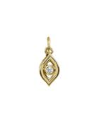 Aqua Evil Eye Charm In 18k Gold-plated Sterling Silver - 100% Exclusive