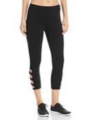 Marc New York Performance Side-cutout Cropped Leggings