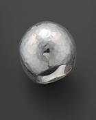 Ippolita Sterling Silver Large Hammered Dome Ring