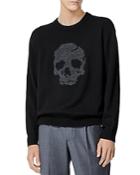 The Kooples Wool Blend Graphic Sweater