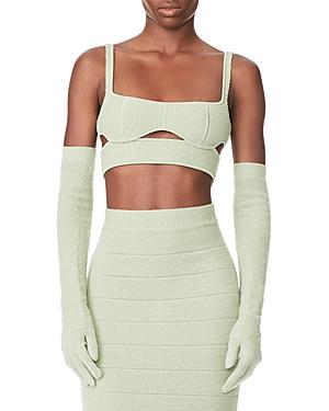 Herve Leger Double Knit Bra Top