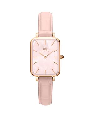 Daniel Wellington Quadro Rouge Watch, 20mm X 26mm