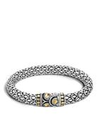 John Hardy Sterling Silver And 18k Bonded Gold Naga Medium Chain Bracelet